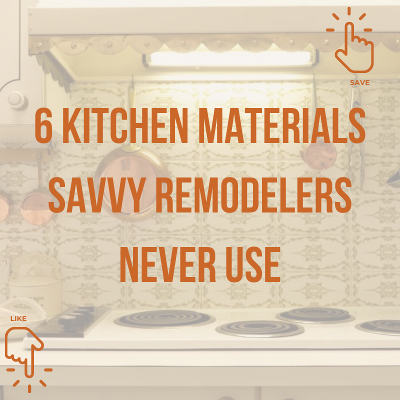 AZExperience's tweet photo. Is your kitchen in need of some updating? Thinking about remodeling? Lot of articles on current kitchen trends...but what about some don'ts? Check out our article on the 6 kitchen materials savvy remodelers never use! Click the link for the full article: https://t.co/kSy8gGUjFN  https://t.co/A1LC78SuPk