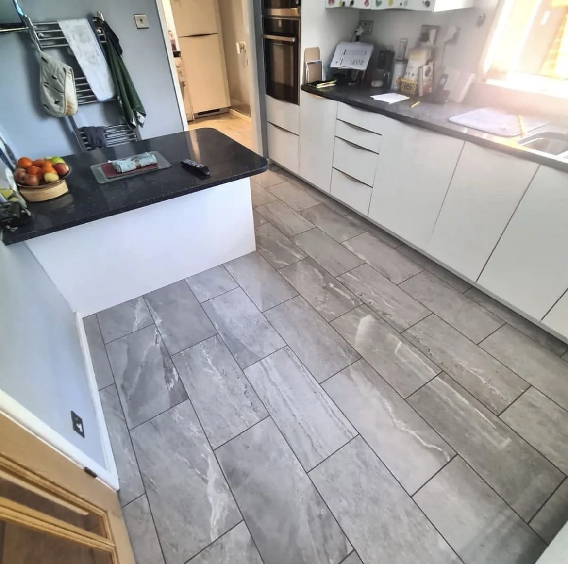 A floor tile is the ideal option for a kitchen, providing stylish practically for a room which will be used daily by the entire household. We have an extensive range of floor tile options available covering a variety of styles, sizes and colours.