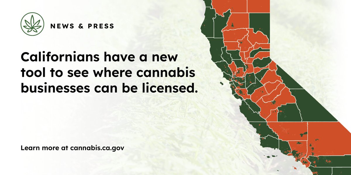 CA Department of Cannabis Control tweet media