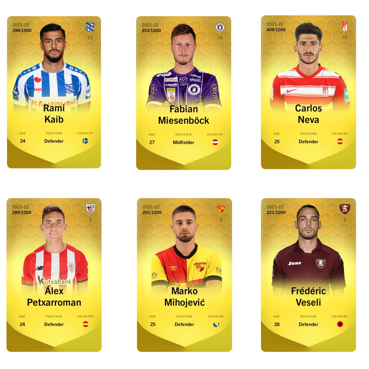 🎁CONCOURS SORARE SPÉCIAL 2000 ABONNÉS🎁

20 JOUEUR À GAGNER / 20 GAGNANTS DIFFÉRENTS

Conditions pour participer  :

- Follow @SorareConcours
- Retweet ♻️
- Like ♥️

Fin du concours 28/05 à 20h00

#Sorare #TeamSorare #Giveaway #NFTGiveaway #Concours #Crypto #football