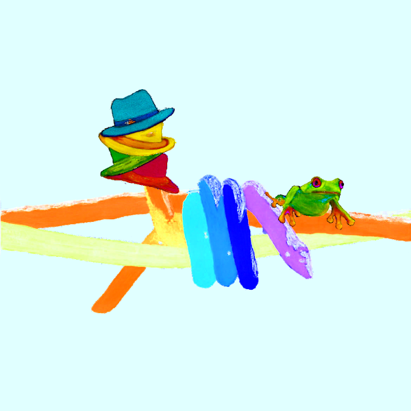 waucollections's tweet photo. Hats &amp; Frog? 😁
#NFTs #hats #Frog #nftart #NFTCommumity https://t.co/HH9aG5NB3T