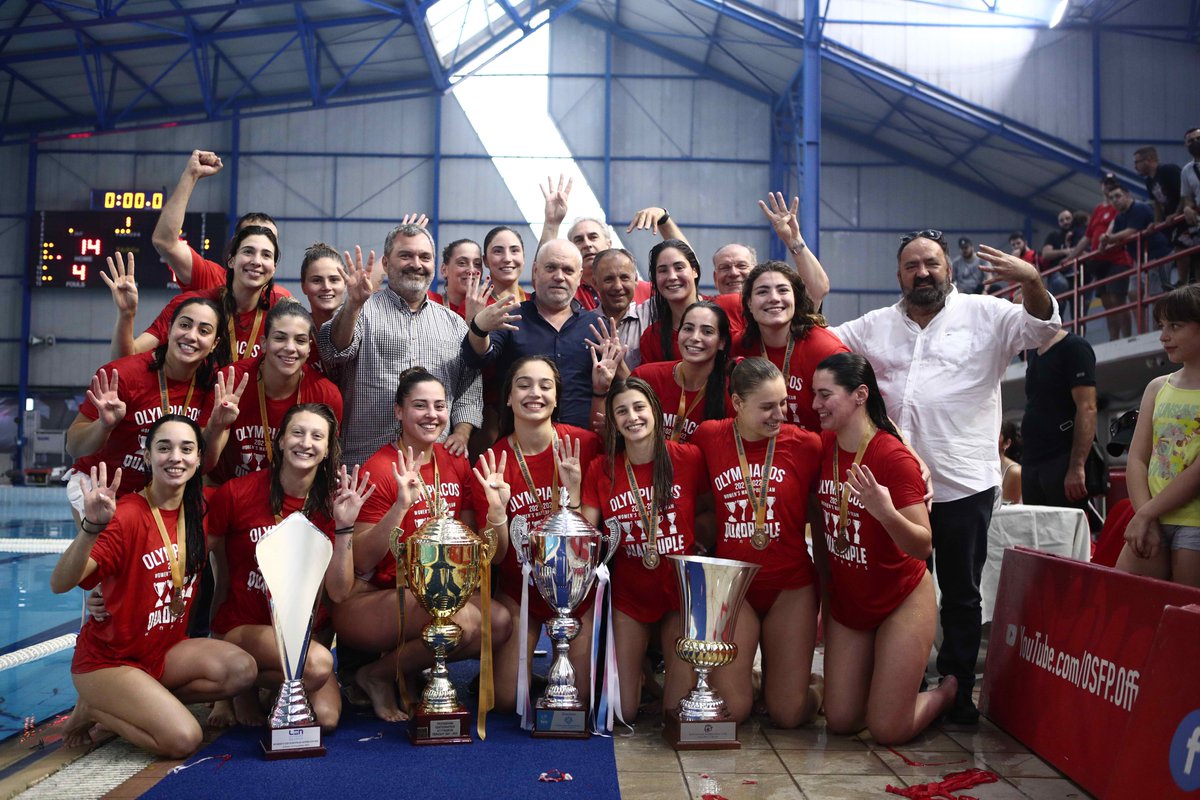 🏆🔴 LEN Euroleague
🏆🔴 LEN Super Cup
🏆🔴 Greek Championship
🏆🔴 Greek Cup

#osfp #Olympiacos #OlympiacosSFP #Waterpolo #WaterpoloWomen #Champions #9inARow