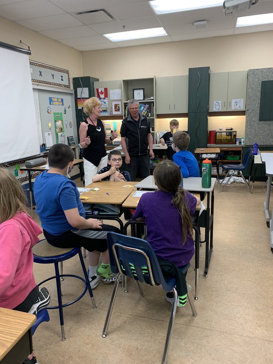 Our Grade 3/4s are learning to be stewards of the soil from an amazing presentation by Mr. Cochrane from Nutrients for Life <a href="/RegPublicSchool/">Regina Public Schools</a>