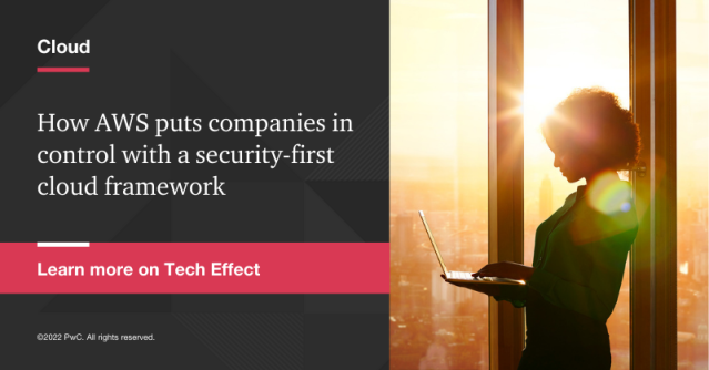 How can AWS cloud take security to a higher level? Dan, Rich, Scott and I spend some time discussing a security-first control mindset. Find out here: pwc.to/3wPSQVR