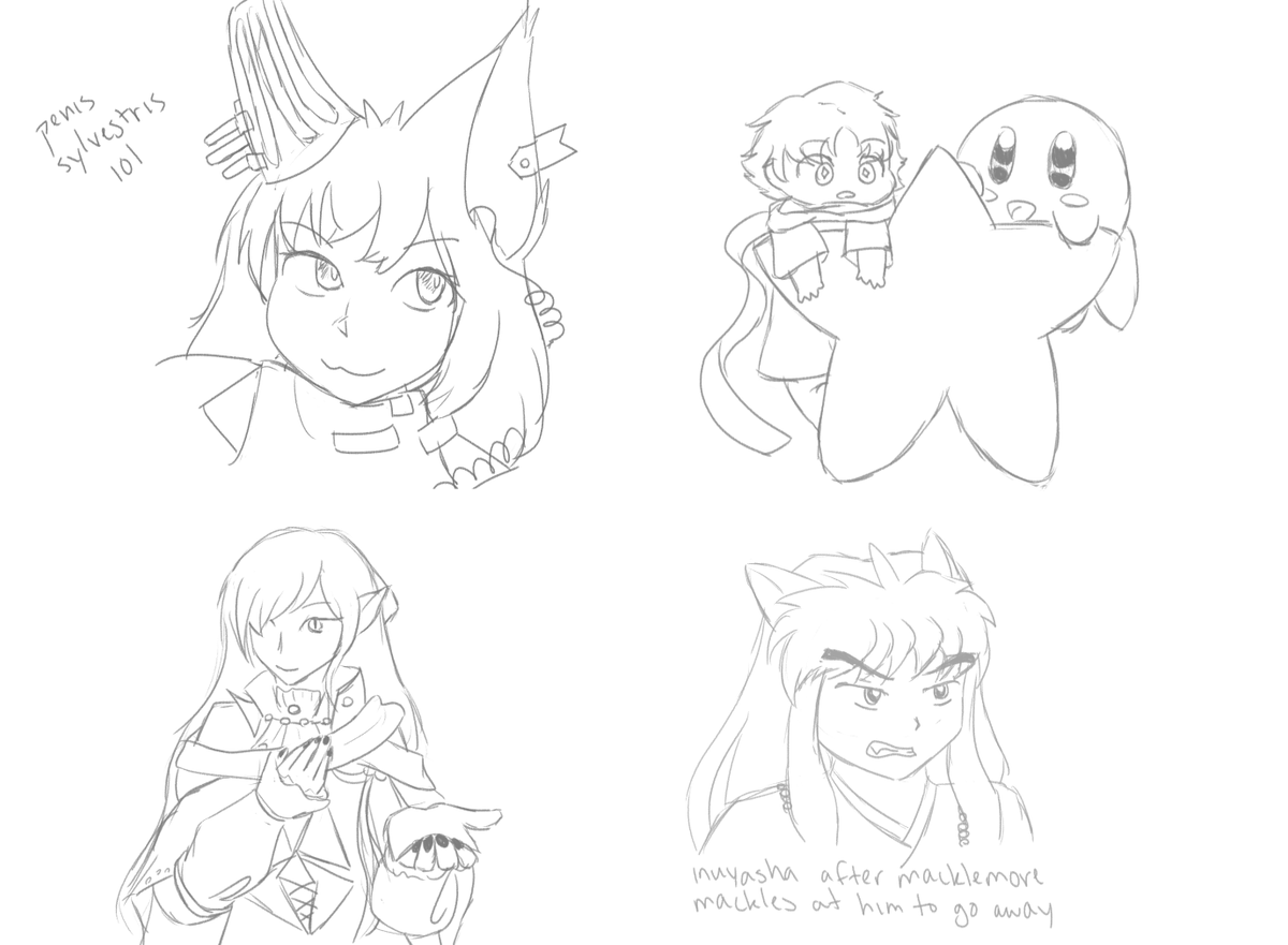 butchcorgi's tweet photo. here's the promised collection of last night's drawings! thanks to everyone who came to watch me flex my paws for the first time in a while #corgillust https://t.co/c5YihEGtWs