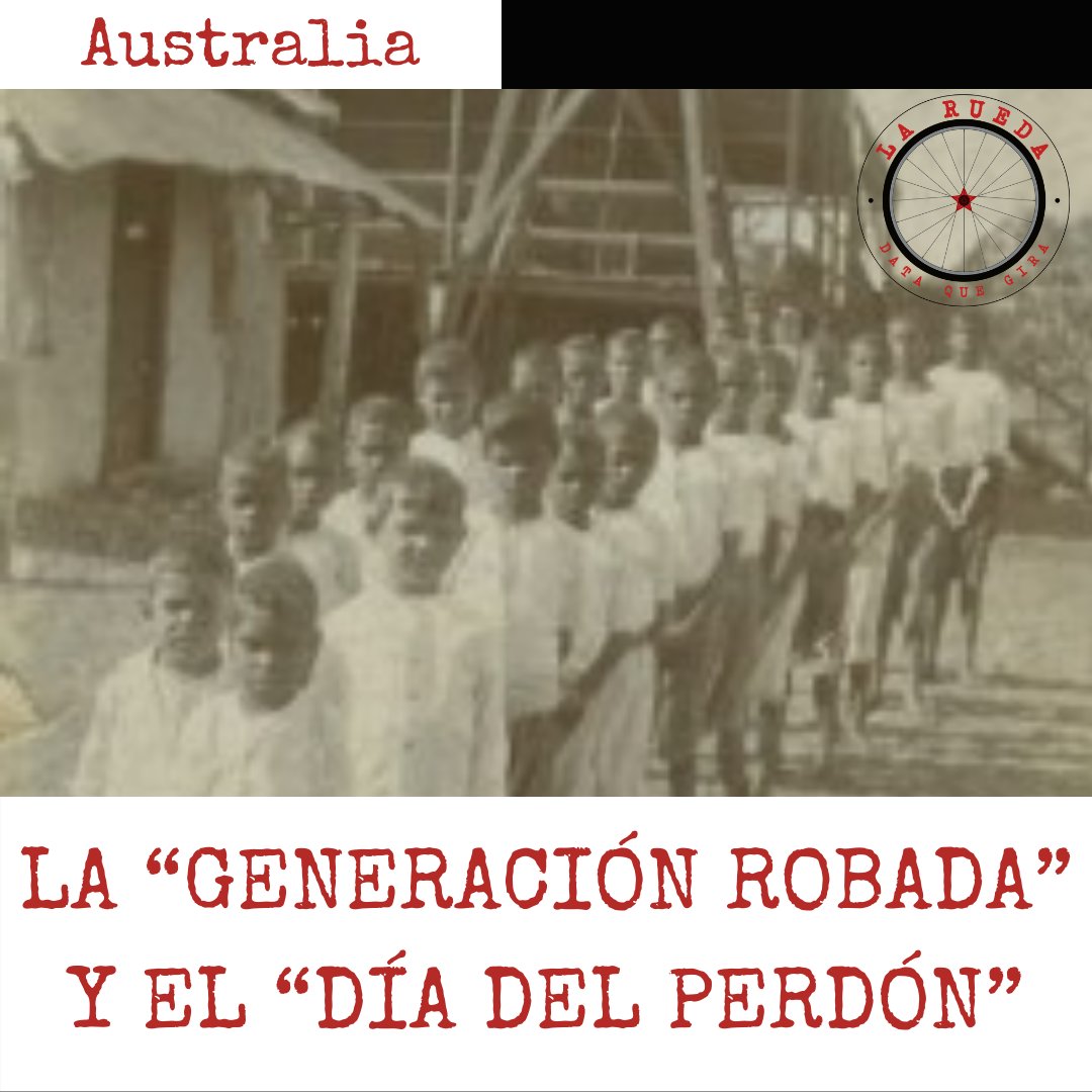 laruedadata's tweet photo. En #Australia se robaron 50 mil niñas/os de las comunidades aborígenes. #ReinoUnido en complicidad con la #Iglesia arrancó a los menores de sus familias con el pretexto de que no eran bien educados. Se le llama la #GeneracionRobada y hoy se conmemora el #Diadelperdon... https://t.co/pILKKj6hMO