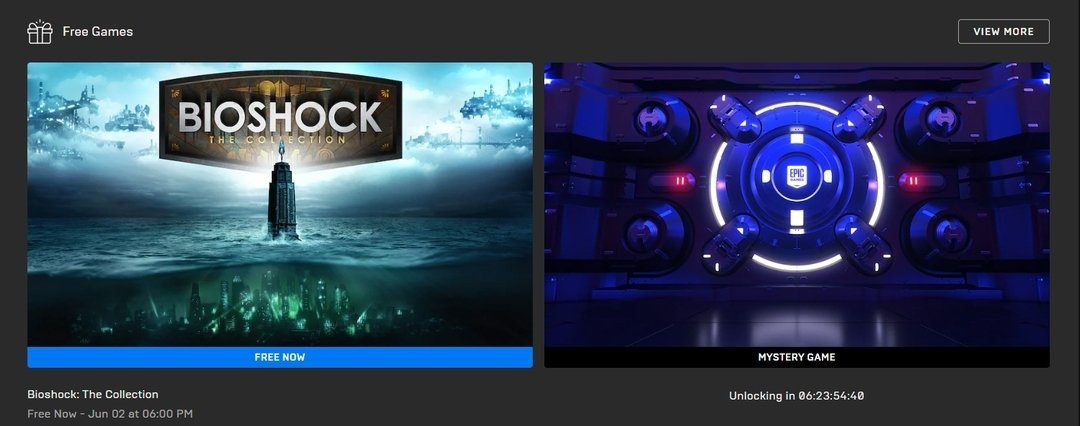 P34R6's tweet image. Epic games has released the entire Bioshock collection for FREE!