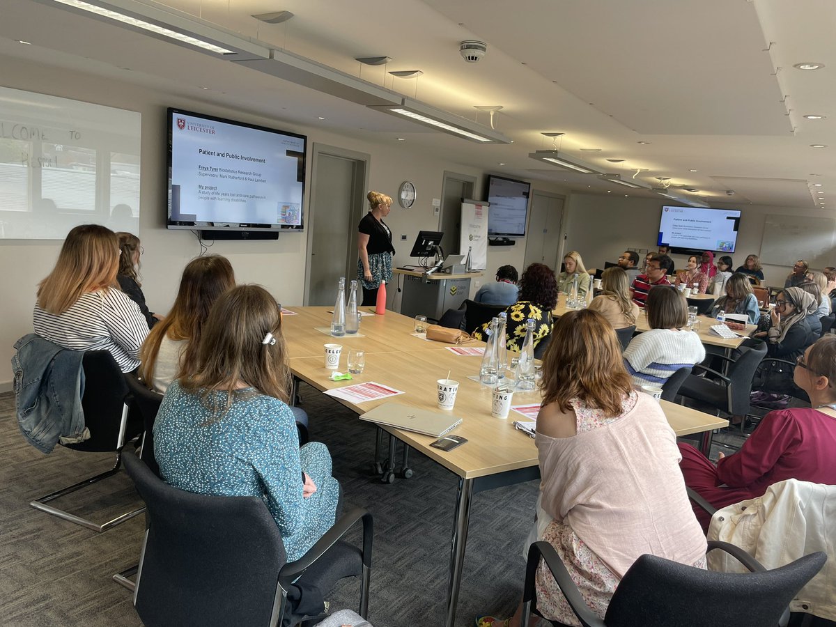 Biostatistics: Uni of Leicester (@uol_biostats) on Twitter photo Our PhD students <a href="/HannahWorboys41/">Hannah Worboys</a> <a href="/WellsMolly1/">Molly Wells</a> <a href="/96HayleySmith/">Hayley Smith</a> organised a conference for <a href="/UoL_Health_Sci/">UoL Population Health Sciences</a> PGR students today. What a success - very proud! 🤩 Our PhD students <a href="/HannahWorboys41/">Hannah Worboys</a> <a href="/WellsMolly1/">Molly Wells</a> <a href="/96HayleySmith/">Hayley Smith</a> organised a conference for <a href="/UoL_Health_Sci/">UoL Population Health Sciences</a> PGR students today. What a success - very proud! 🤩