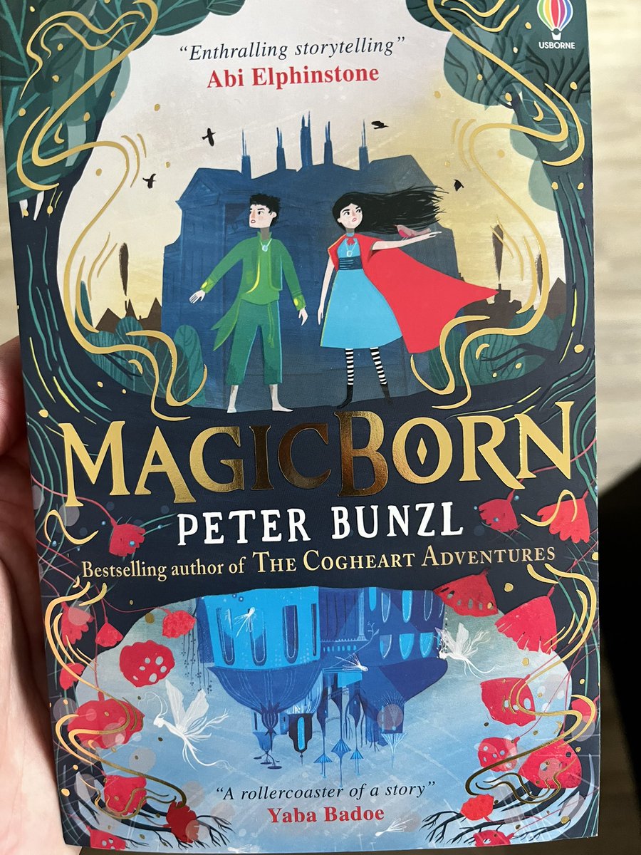 checkemoutbooks's tweet photo. Happy #bookbirthday to the wonderful #Magicborn @peterbunzl @Usborne 💫 Loved reading this magical adventure recently 🤩
https://t.co/oRYdDMTugn https://t.co/19NnXlQobL