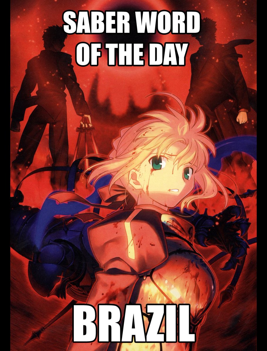 Saber Word Of The Day (@saberwotd) on Twitter photo 