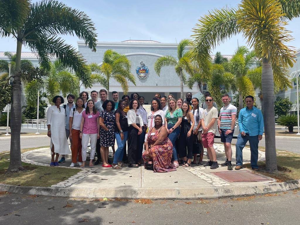 Deep into and the week long  <a href="/UWImona/">The UWI Mona Campus</a> <a href="/ICSmona/">ICS, UWI Mona</a> Summer School at the University of West of Indies bringing together this amazing group of academics and scholar-activists from across the UK and Caribbean. So worth the two year wait! <a href="/Midlands4Cities/">Midlands4Cities</a> #protest2022