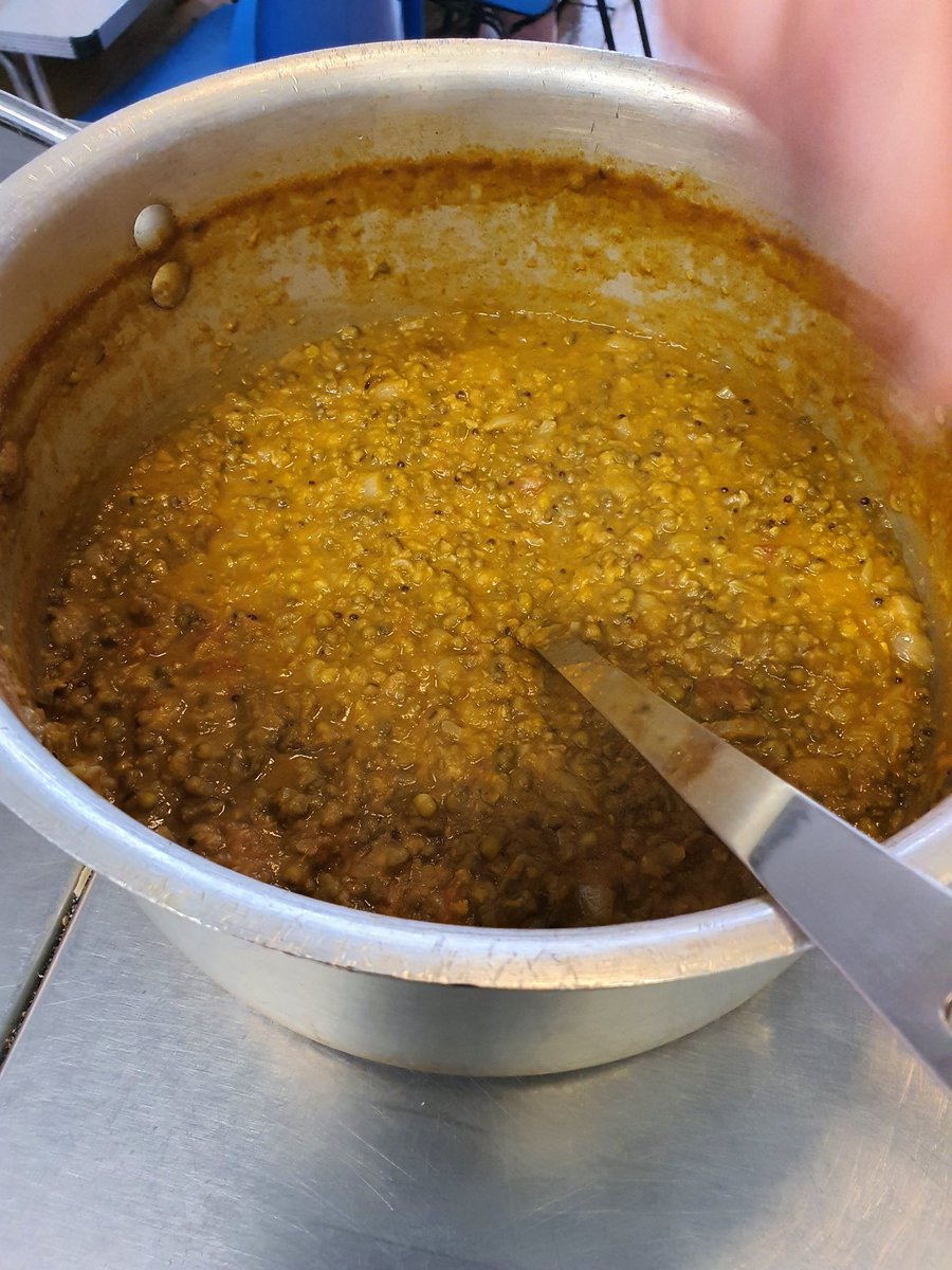 SoulSouthwark's tweet photo. Lentil curry/white rice https://t.co/UdD1KJ1QBN