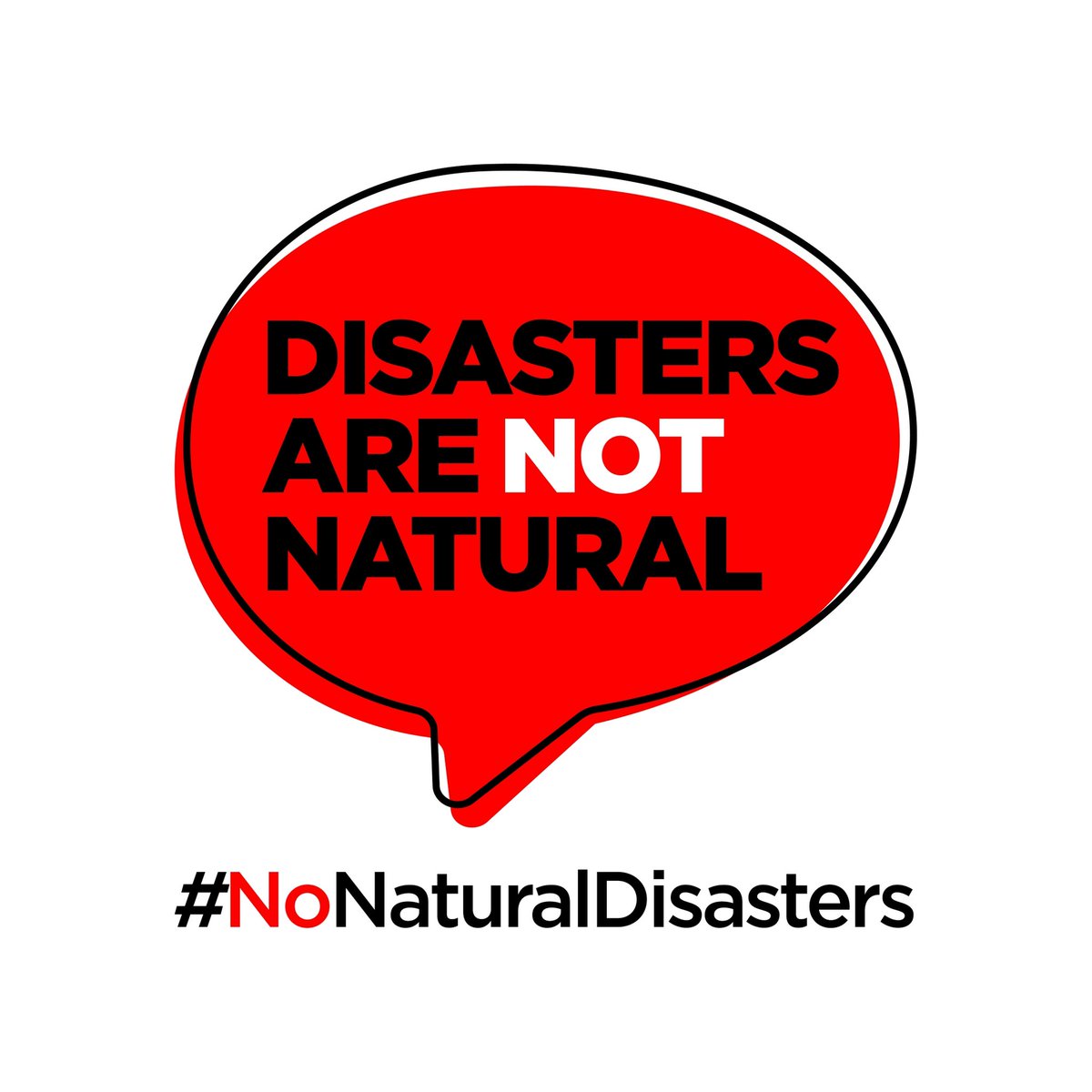 The #NoNaturalDisasters campaign is intrinsically linked to the broader campain for #InclusiveDRR. 

Such a narrow, binary view of 'gender mainstreaming' in disasters fails us all. 

#GPDRR2022