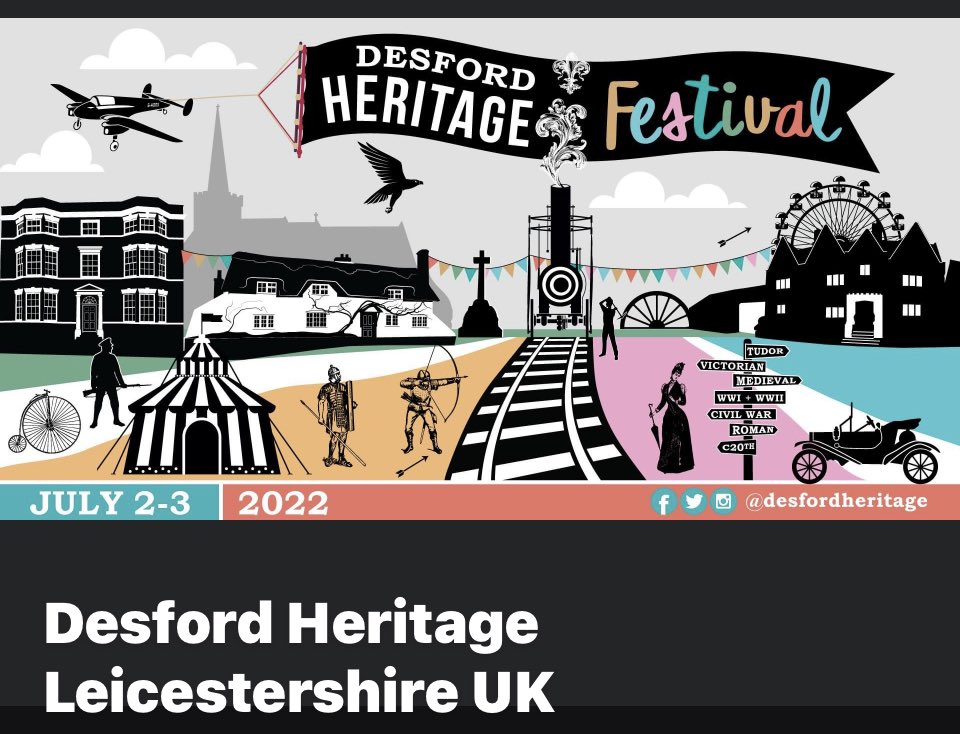 AdamCurtis1976's tweet photo. Please RT and help spread the word, this is going to be a fantastic weekend. https://t.co/u3yp0GiWqI #desfordheritagefestival https://t.co/mLHBcPfIxY