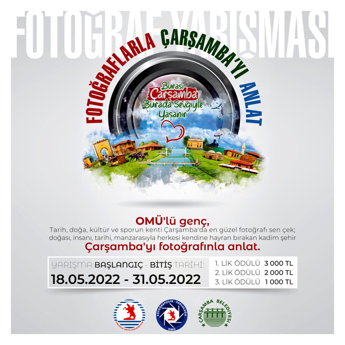 gencifade's tweet photo. Fotoğraflarla Çarşamba’yı Anlat Yarışmasının Başvuruları Devam Ediyor

@omurektorluk @omufoto_ 

https://t.co/1nC8uOEQWx https://t.co/Yb7FwF2Chx