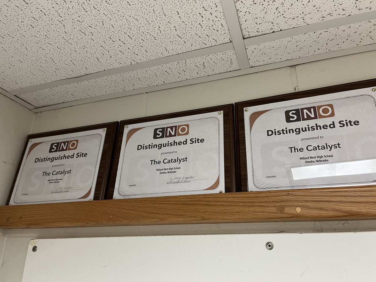 MWHSCatalyst's tweet photo. The @MWHSWildcats Catalyst has been named a Distinguished Site by School Newspapers Online for the third consecutive year for excellence in online news. 
Congrats, Catalyst staff and Online Editor-in-Chief Kaden Roth @RothKaden for all your hard work.

@MWHSactivities @MillardPS https://t.co/B5qxMouJWz