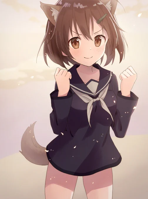 ひかりちゃんを描きました。お誕生日おめでとう! 