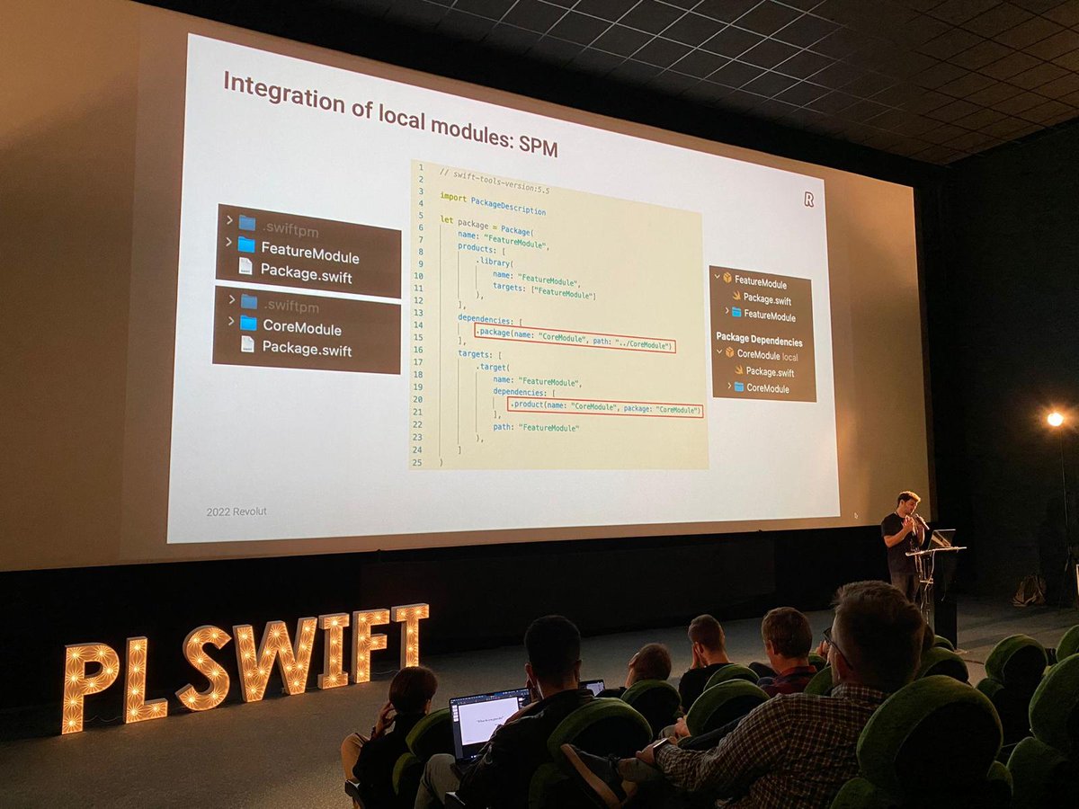 Andrés, Revolut's iOS Developer is just giving his hints on unlocking codebases hyper-growth <a href="/swift_pl/">plSwift 2024</a>