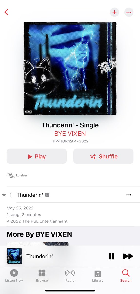 WelcomeToThePSL's tweet photo. NEW @byevixen #Thunderin’ ☔️⛈☔️
💥💥OUT NOW💥💥 https://t.co/yQiaeSBVmK