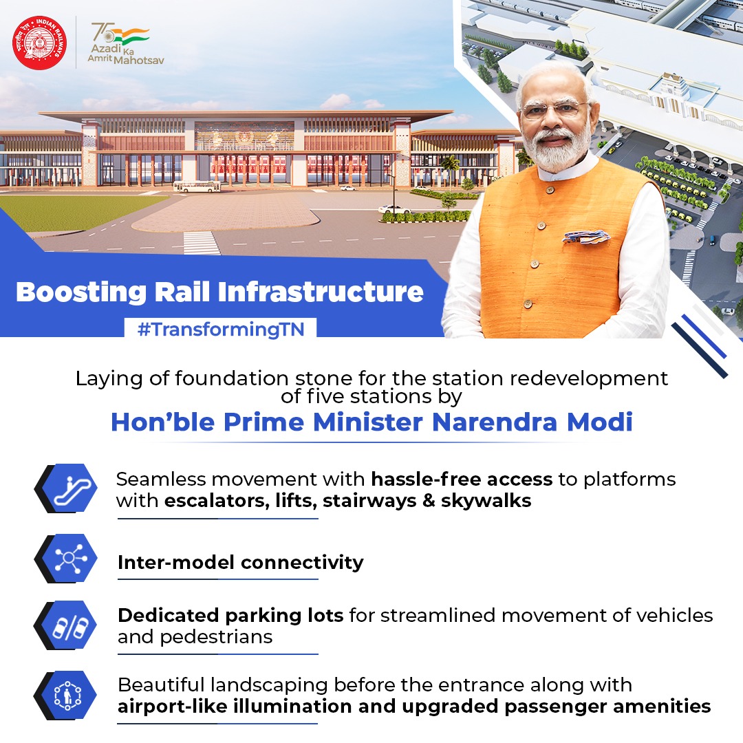 Mananiye pm saheb jo pura desh ko nayi gati de rahe hai uske liye dhanyawad 
#TransformingTN