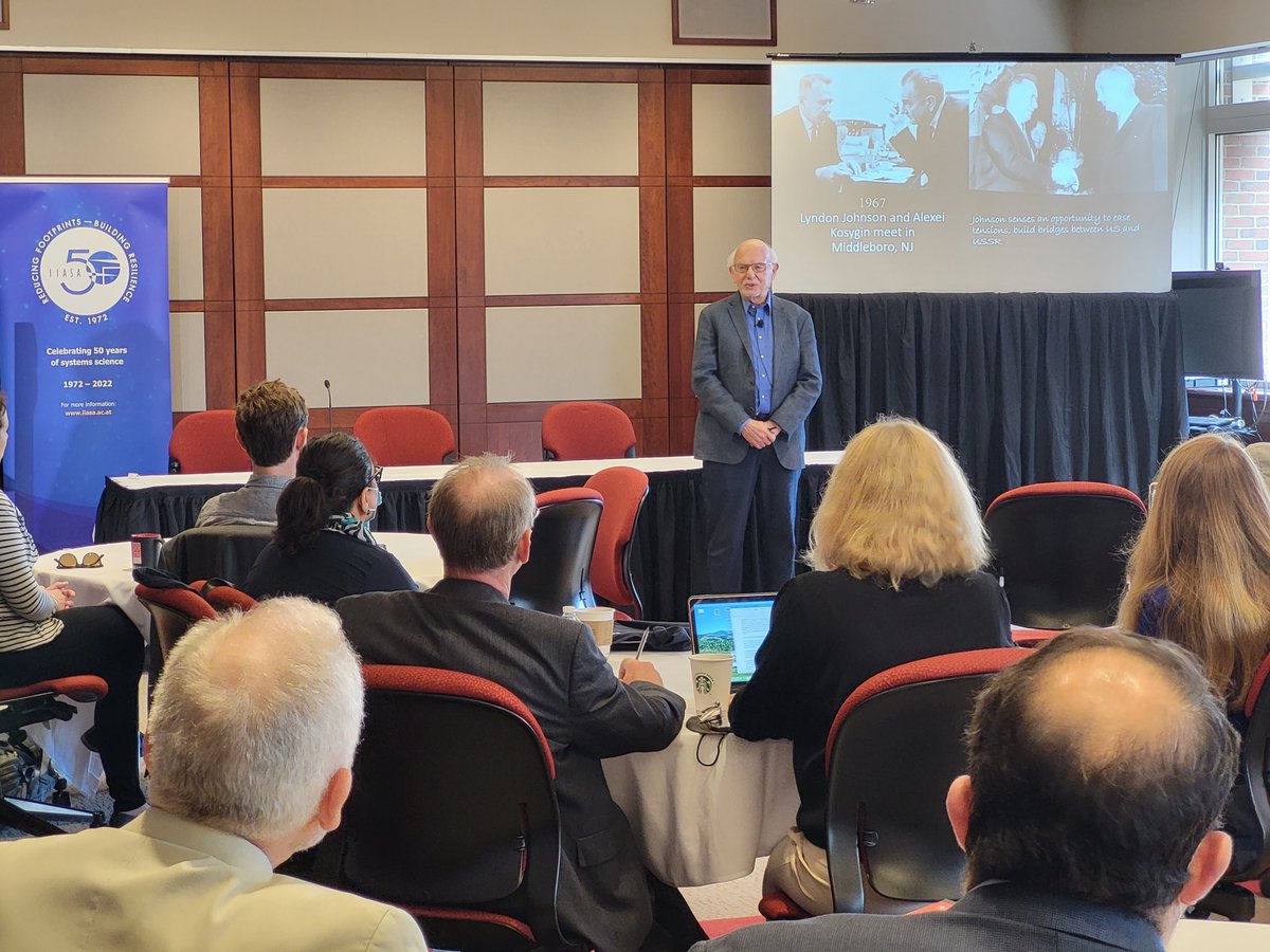 IIASAVienna's tweet photo. Celebrating #IIASA50 at @BUPardeeSchool with the
#USA #IIASANetwork.
Join us via livestream: https://t.co/jmufpxTNhU
@theNASEM #FriendsOfIIASA https://t.co/n9OvKgfeCA