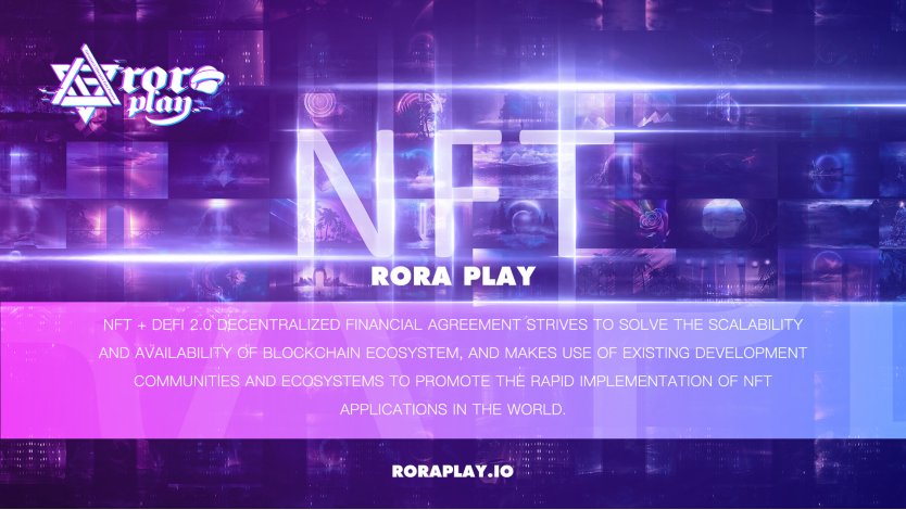 RoraPlay's tweet photo. 🔥Rora Play🔥
🧬🧬NFT + DeFi 2.0 decentralized financial agreement strives to solve the scalability and availability of blockchain ecosystem, and makes use of existing development communities and ecosystems to promote the rapid implementation of NFT applications in the world.🌐🌐 https://t.co/TEkWwcqIWx