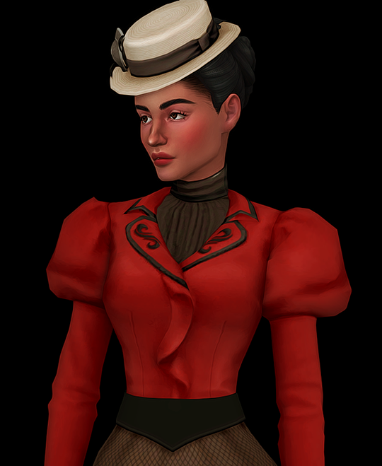 gildedghostsims's tweet photo. I had to join in the fun, so I present a younger late Victorian-era Bella Goth! #ShowUsYourSims https://t.co/JFPgYKaLv7