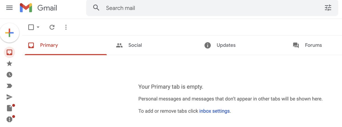 englishpaulm's tweet photo. Zero inbox! I try to get to this several times each day. To see my secrets - https://t.co/OpWwwlgCuL https://t.co/nG9QDwxWzr