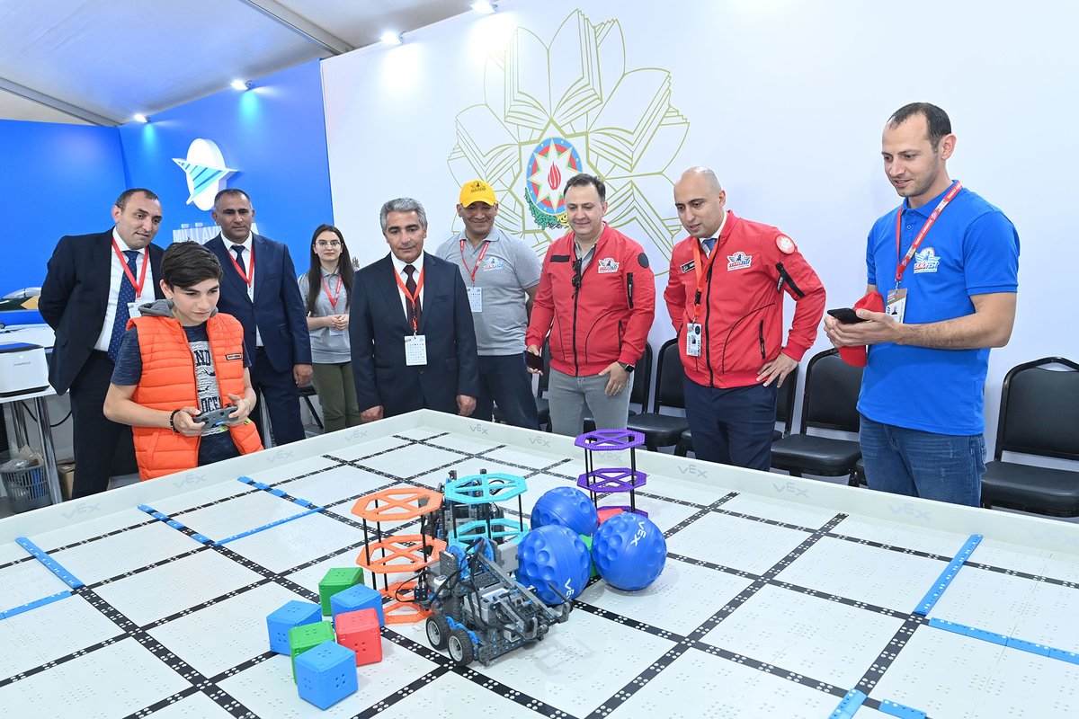 "TEKNOFEST Azərbaycan"da təhsil stendləri
<a href="/teknofestaz/">Teknofest Azerbaycan</a>
#TəhsilNazirliyi #EduAz #Teknofest #STEAM
bit.ly/3PISUhk