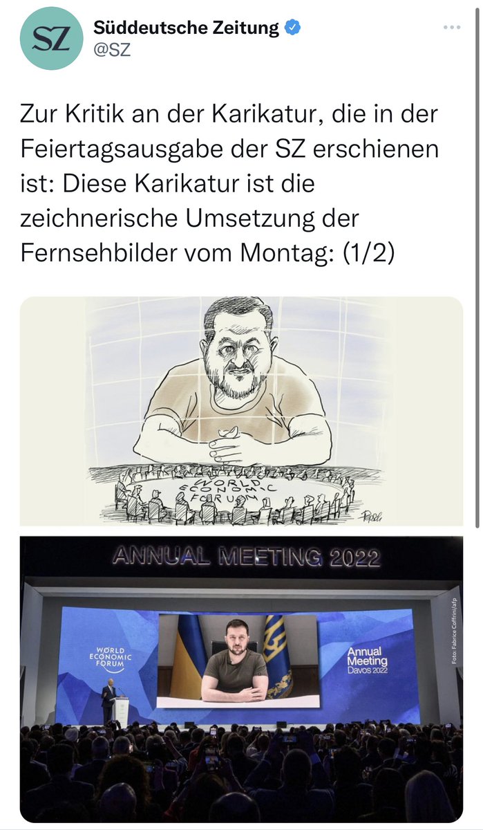 JulianRoepcke's tweet photo. Ok. Das ist …krass.
Der #Antisemitismus scheint so tief in der @SZ-Redaktion zu stecken, dass man gar nicht mehr merkt, wann man eine Grenze überschritten hat. Stattdessen macht man den Grenzzaun anschließend mit einem Bulldozer platt. https://t.co/SK228YQk1Y