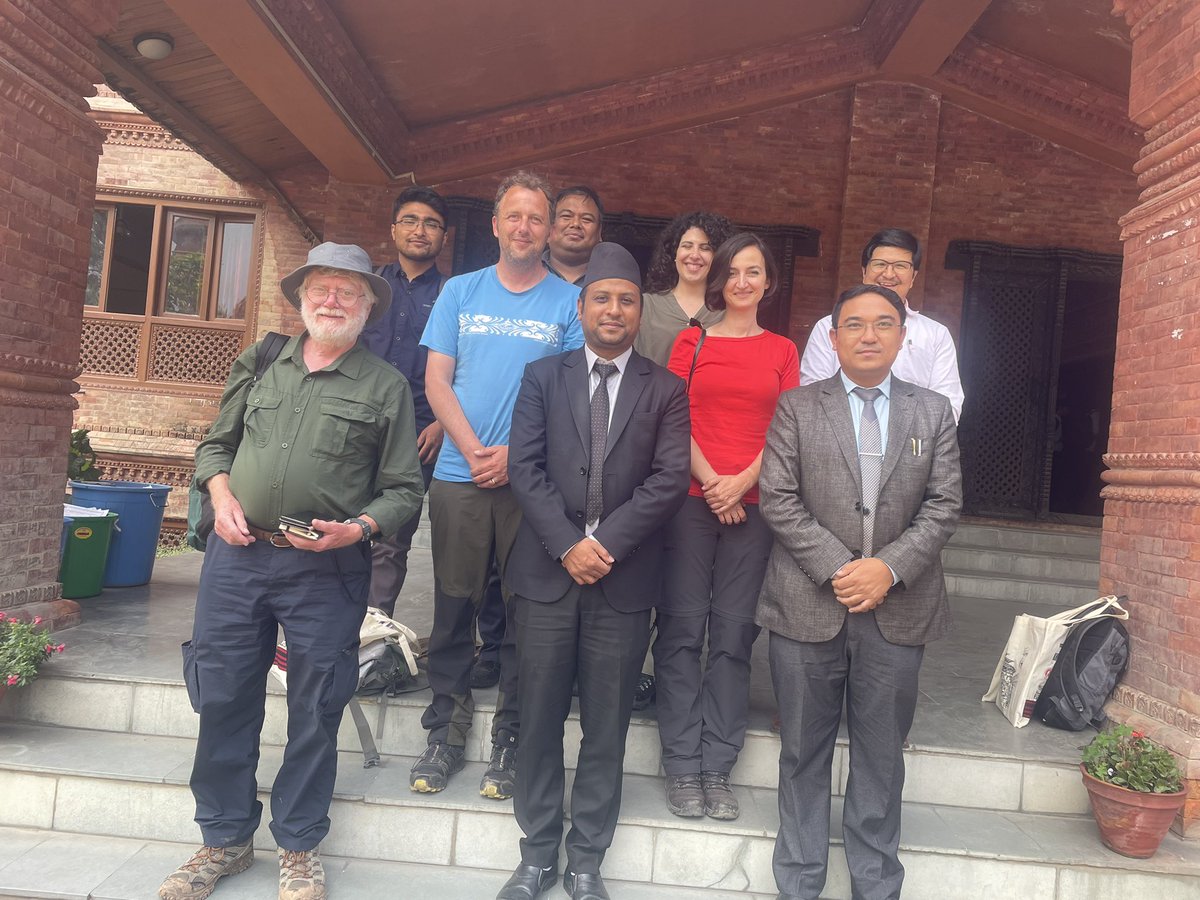 geo_whitworth's tweet photo. It was great to meet at the #Khwopa Engineering college today to discuss #earthquake #reconstruction and cultural heritage in #Bhaktapur as part of the @EEFITmission @giogiardina @LEarthquakes https://t.co/zUG7yPVJCg