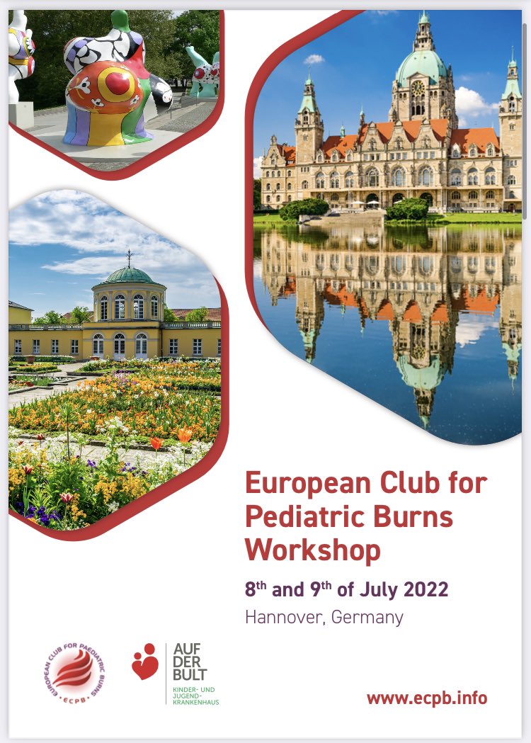 European Club for Paediatric Burns Workshop - see link for details britishburnassociation.org/event/european…