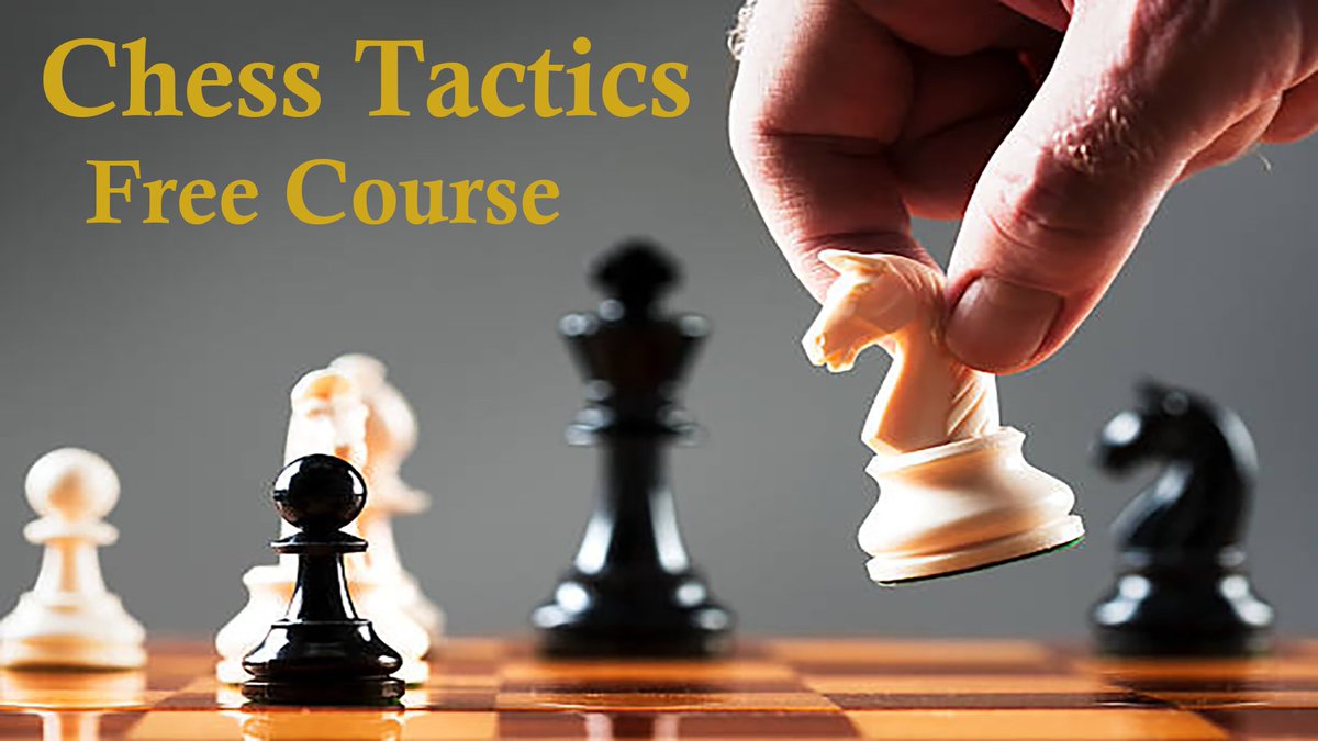 KingChessGM1's tweet image. Chess Tactics - Free Course
Chess Tactics #10 Decoy and double attack Decoy Elementary
youtube Link: 2u.pw/p4bwT
#Chess_tactics
#Free_Course
#Lichess
#Chess #chesspunks #chessusdt #chesslife #chesschamps