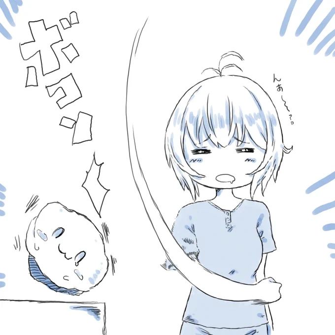 #SiroArt 
シロちゃんはすぐに拳が出ちゃう。 
