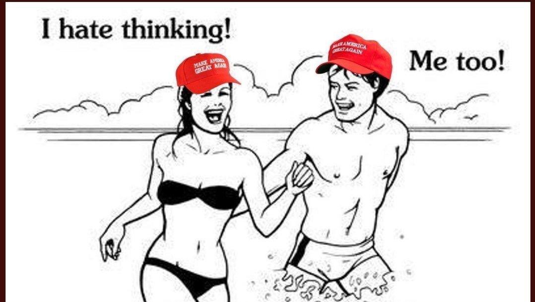 Mesnia1016's tweet photo. @atrupar @NotHoodlum This guy. Football brain and a red hat is a terrible combination. https://t.co/uj4Kneu5Dc