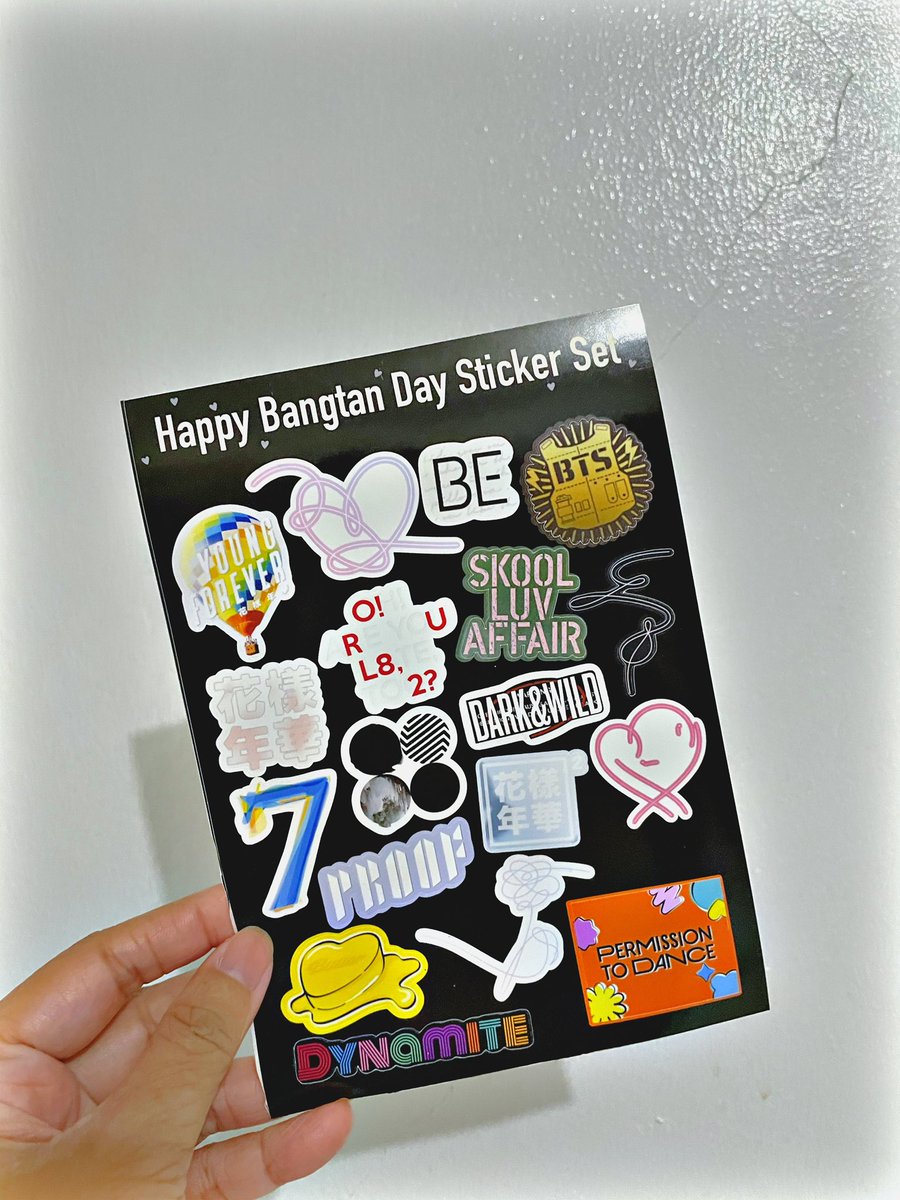 OneShoppeph's tweet photo. For this year, we wanted to make sure to celebrate Bangtan and all their achievements. We believe that each era is a success for our boys, don’t you think? That’s why we wanted to include all eras of BTS in our sticker sheet. https://t.co/LFgnNkyEpl