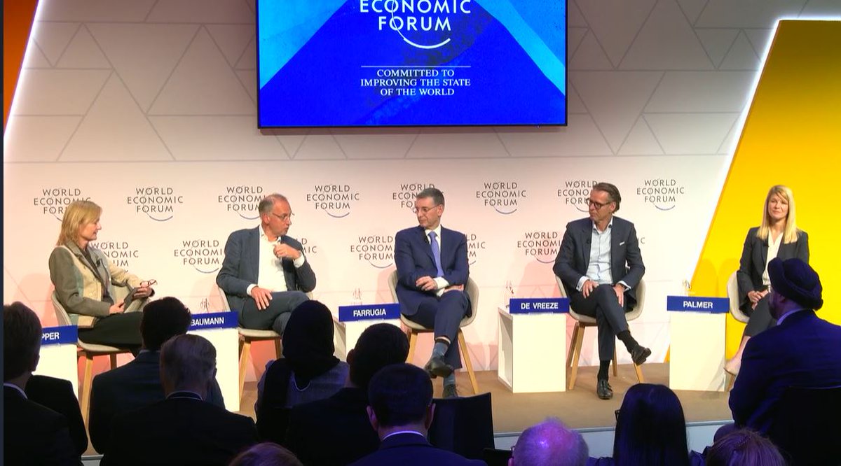 “In food production, we are not going to address the challenges of today with today’s solutions. We need better solutions that increase productivity and sustainability” -CEO, Werner Baumann, at the <a href="/wef/">World Economic Forum</a> panel on the biotech revolution. Watch the recording: weforum.org/events/world-e…