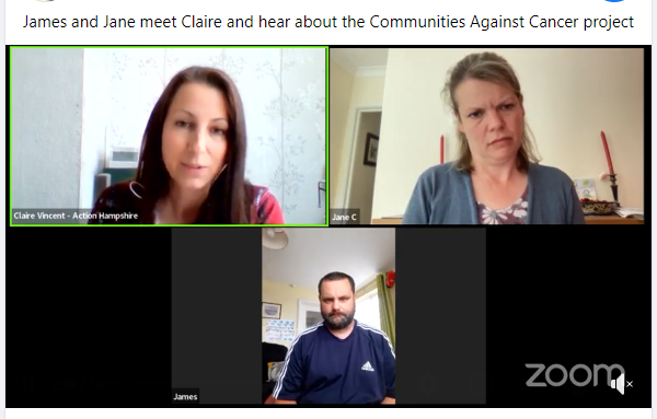 WinchesterGo_LD's tweet photo. Hosts James and Jane had lots to say for #CommunitiesAgainstCancer interview today. We've Great to have Claire for @ActionHants as the Special Guest today.
Watch the full interview here: https://t.co/HgcuYzyRhR https://t.co/QubS7uTncn