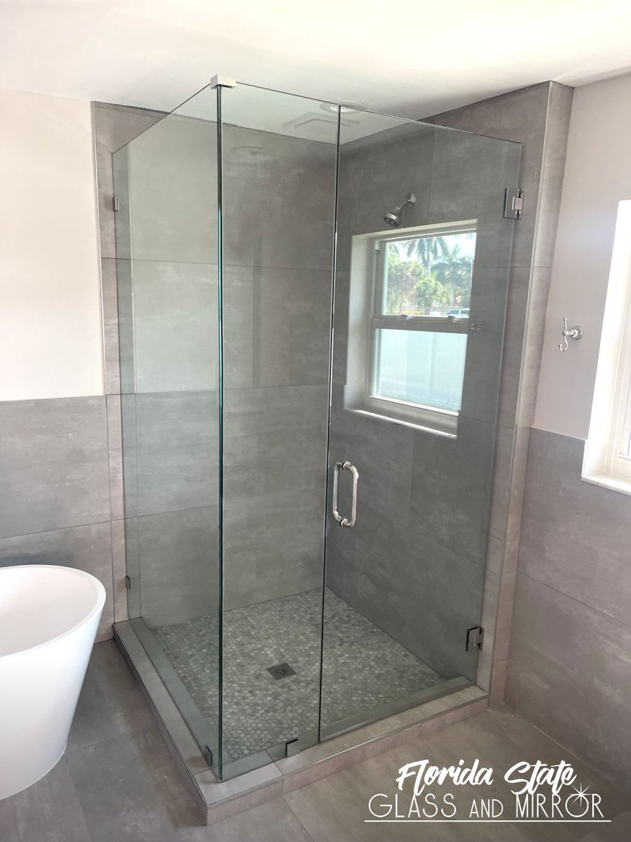 FL_StateGlass's tweet photo. Every project we do is special and unique, get your Frameless Shower Door now. Call Us for a Free Estimate 561-997-6990

#framelessshower #framelessshowerdoor #framelessglass #shower #showerdoors #showerenclosure #glassdoors #glassandmirrorexperts #glassexperts #floridastateglass https://t.co/d6KwvIHLBE