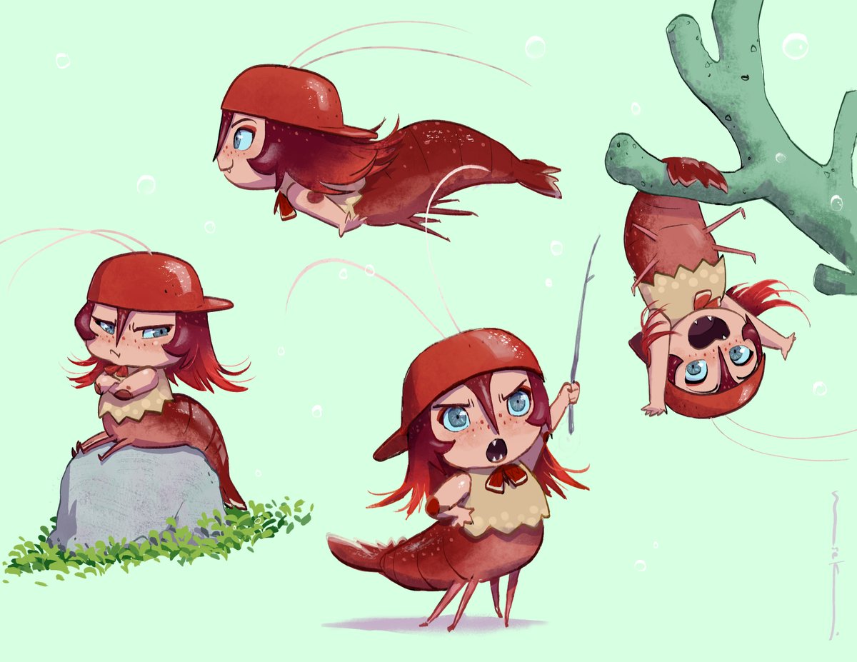 Shrimp kiddos!🦐