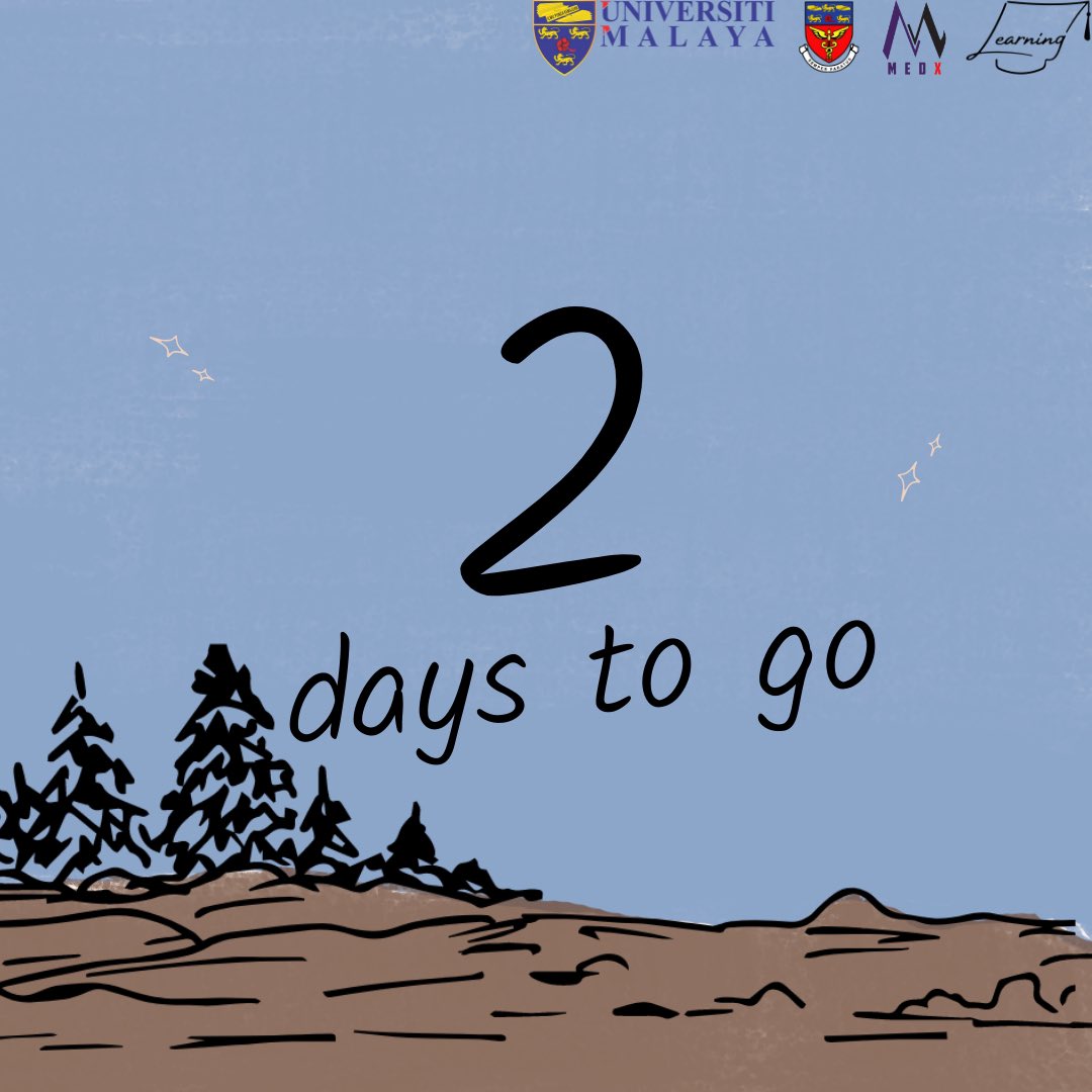 MEDxUM's tweet photo. TWO MORE DAYS! 

After weeks of waiting, we are excited to announce that our event will start in just 2 days ! The event is full of activities that are enjoyable and fun! You definitely wouldn't want to miss it! Mark it on your calendar, get ready and stay tuned to our event! https://t.co/X2JsHcSu9v