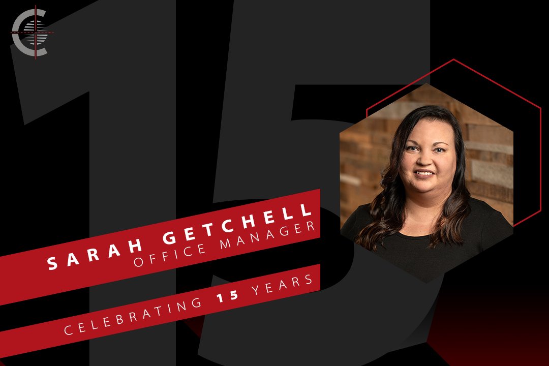 Congratulations to Sarah Getchell, our office manager, for recently celebrating 15 years with CORE Design Group! As part of our appreciation to our employees, we surprised Sarah with a weekend trip away. Sarah and her husband will be traveling to Watkins Glen, NY in September.