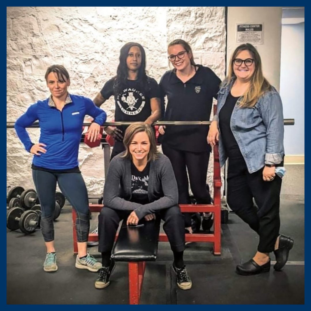 Dr. Jennifer Ohlendorf with other Marquette and Cardinal Stritch faculty members make up the research team for the Restorative Justice in Movement project. The project focuses on strength training for women dealing with trauma from high incarceration in their communities.