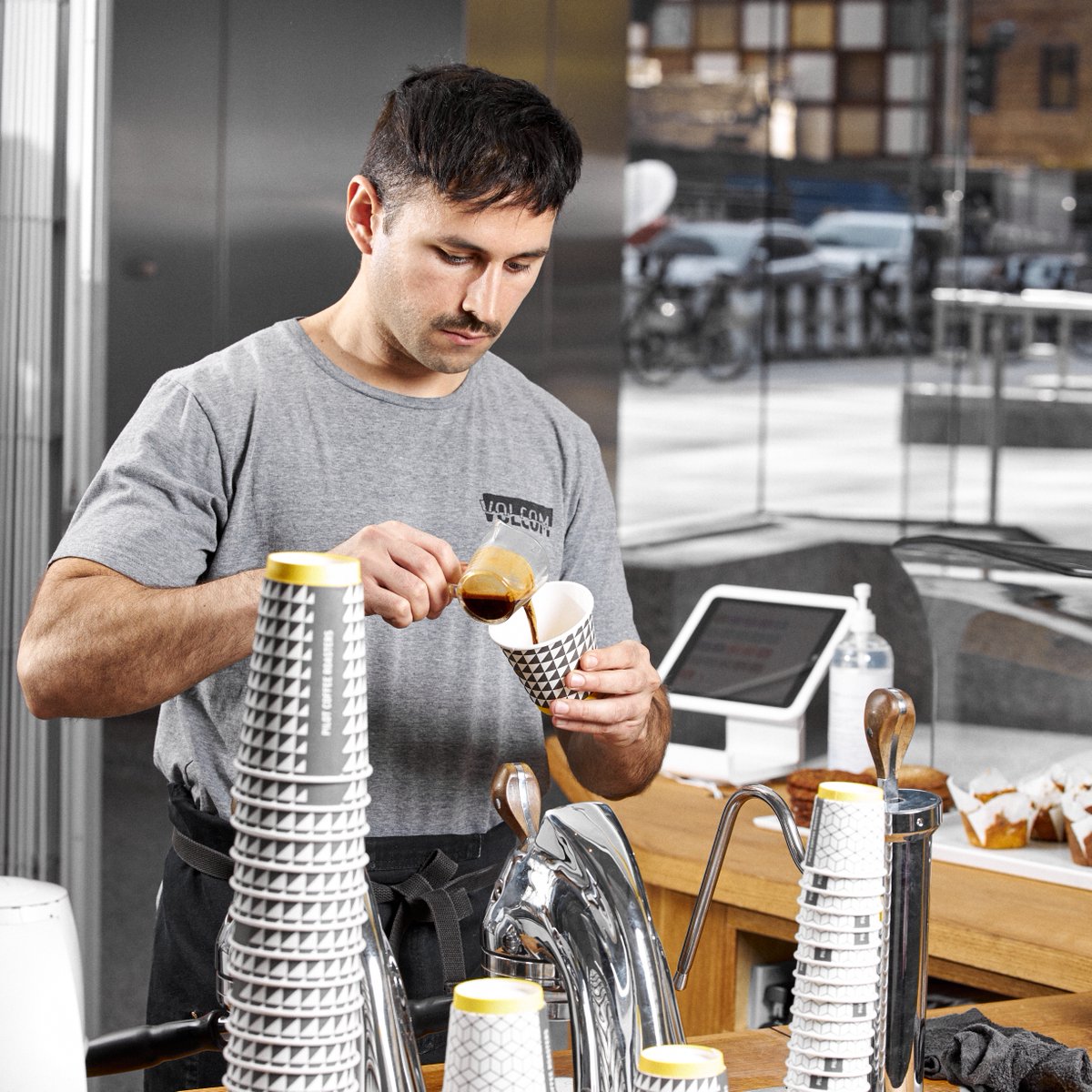 Tamp. Pull. Pour. Repeat. 
​
​Juan and the crew at Bay Adelaide Centre have been keeping the Financial District caffeinated! Have you stopped by yet?