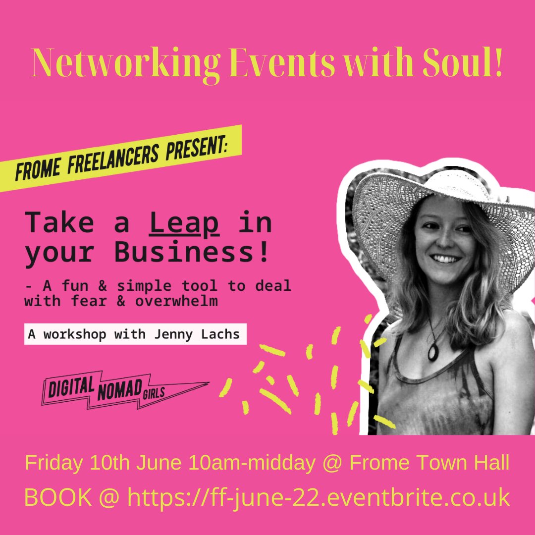 Graceful Solutions (@gracesoluk) on Twitter photo #Networking (with soul!) for #freelancers, the #selfemployed, #creatives and #communitygroups, this month featuring <a href="/jenniferlachs/">Jennifer Lachs</a> from @digitalnomadgirls! BOOK NOW: ed.gr/d3kqj (link in bio on insta) @jennylachs #frome @frome_town_council #Networking (with soul!) for #freelancers, the #selfemployed, #creatives and #communitygroups, this month featuring <a href="/jenniferlachs/">Jennifer Lachs</a> from @digitalnomadgirls! BOOK NOW: ed.gr/d3kqj (link in bio on insta) @jennylachs #frome @frome_town_council