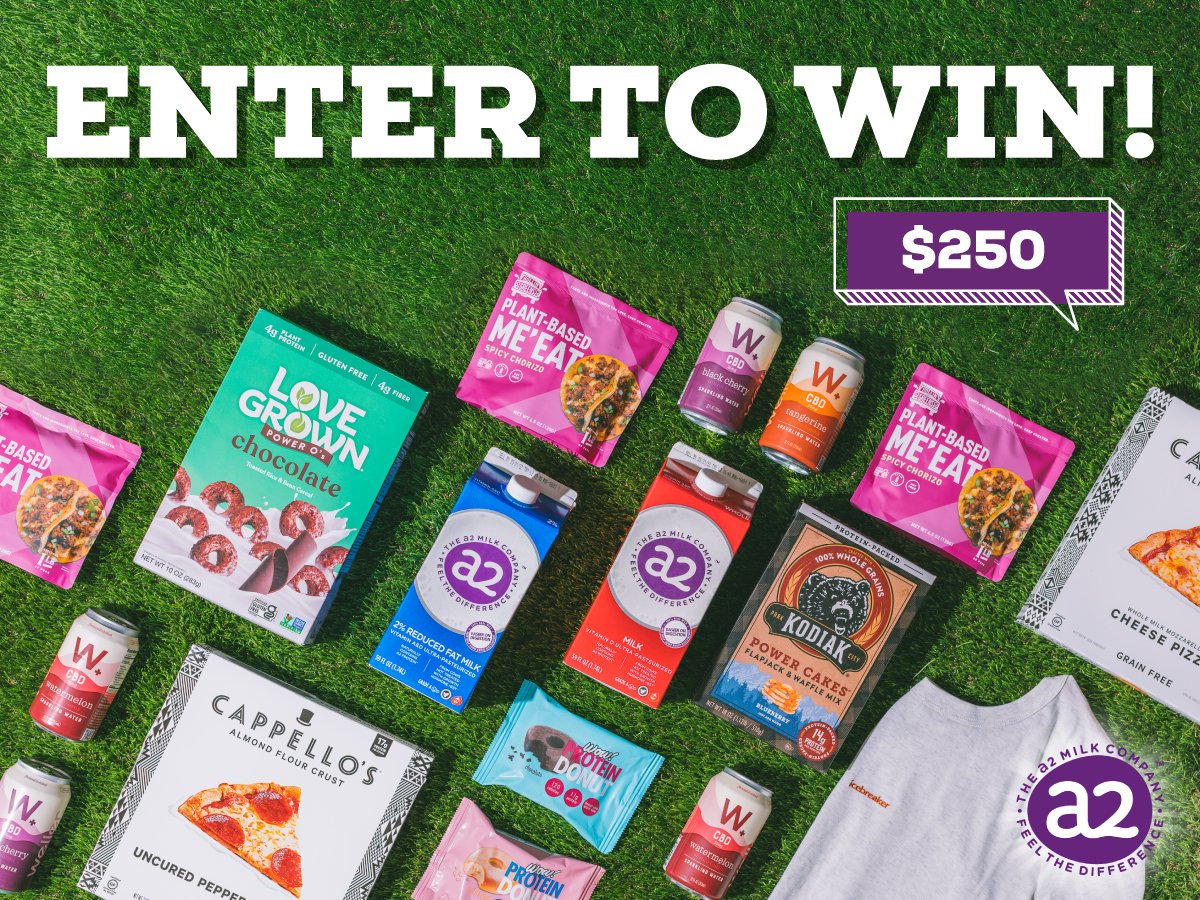 The a2 Milk® Summer Giveaway is HERE! ☀️🕶🙌 Our top picks for the season include everything you need to keep you fueled up and chilled out for all of your summer plans. Ready to kick off your summer right? Enter to win our prize pack valued at $250: a2milk.nftviewer.app/login/a2milk/a….
