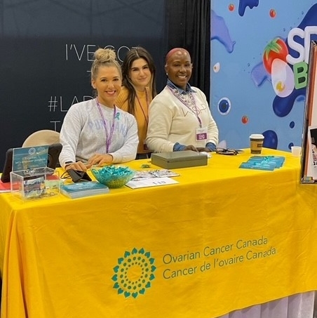 OvarianCanada's tweet photo. 🎉CONGRATULATIONS to Brigitte Bacon, the winner of this year’s National Women’s Show Toronto giveaway.  

Thank you to everyone who came out to show their support at #NWSToronto! We hope to see you again next year. https://t.co/uDl3TmmN9H