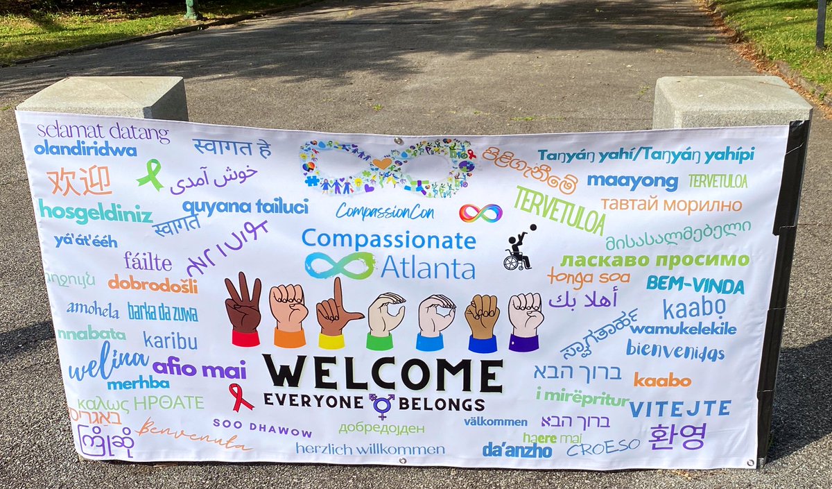 CompassionATL's tweet photo. #Throwback 
It was an amazing day of community at the #CompassionCon festival🎉 this past Saturday at Grant Park. Thank you to everyone who came to partake in the love, hope, and joy! #CompassionateATL #thursdayvibes #ThursdayThoughts https://t.co/C2wNq1c32W