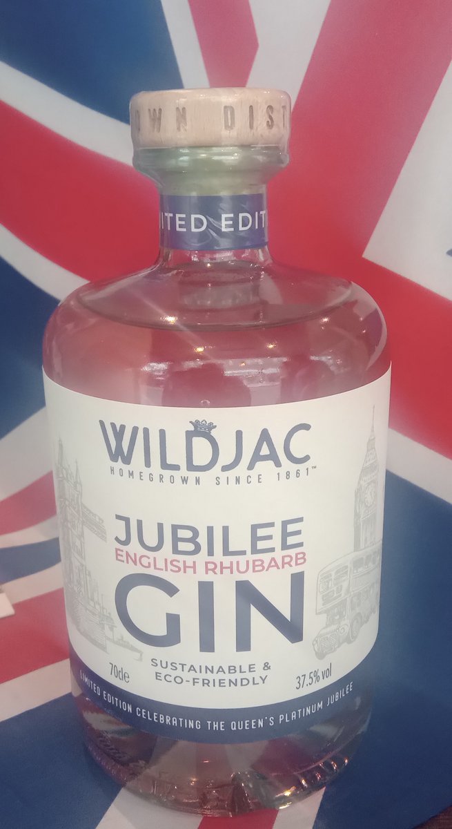 Enjoy WILDJAC's Limited Edition Jubilee Rhubarb Gin as part of your Queen's Platinum Jubilee Celebrations. Let the good times be-gin!