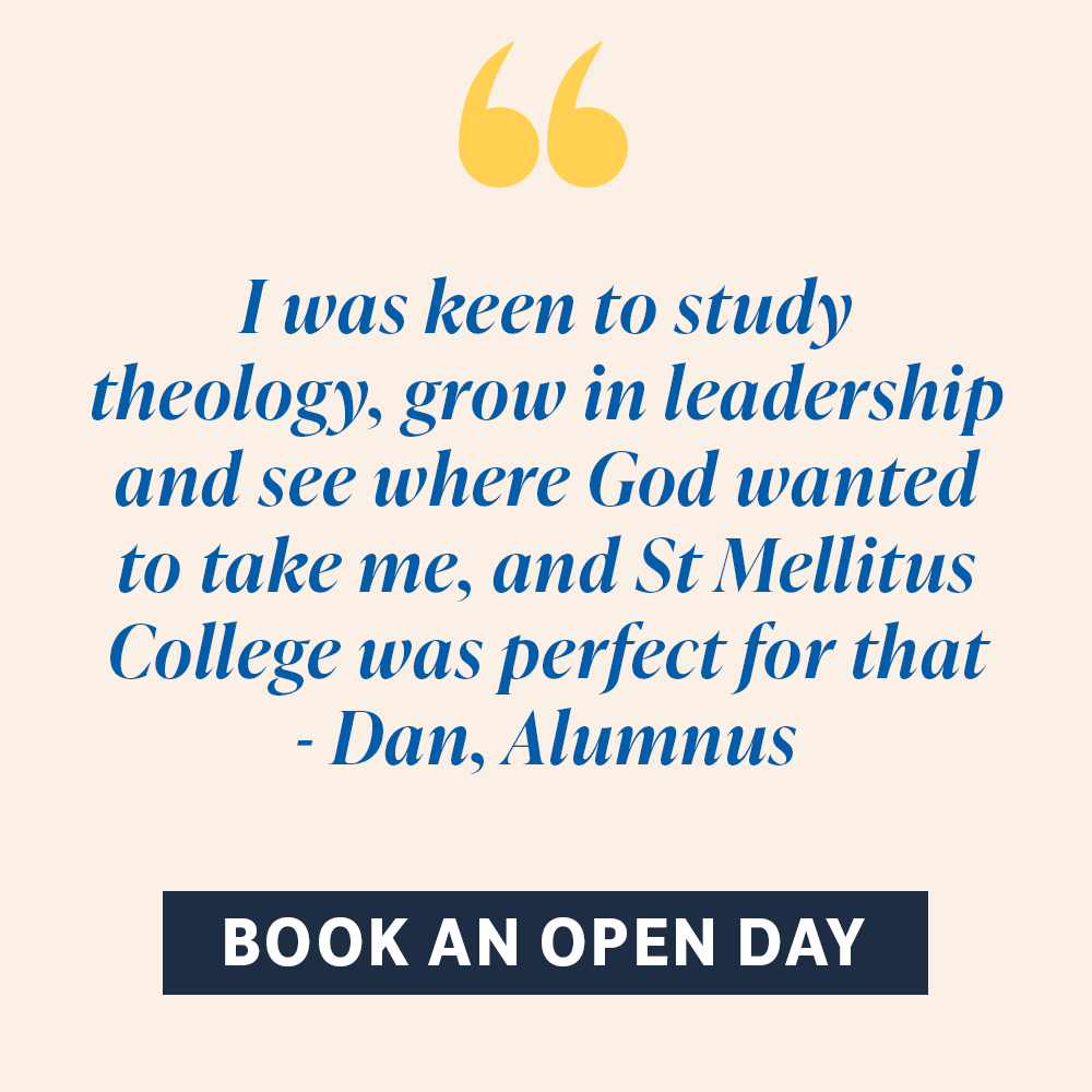 stmellitus's tweet image. Thinking about studying theology, exploring a call to ministry, or just wanting to see what God might be speaking to you? Don't miss out on the chance to take the next step in your journey and join us in September. 

Book onto an open day today stmellitus.ac.uk/events/open-da…